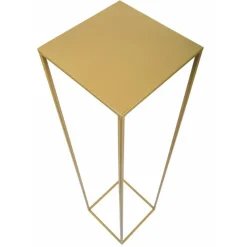 Złoty nowoczesny kwietnik stojący 130 cm LOFT * HowHomely Discount